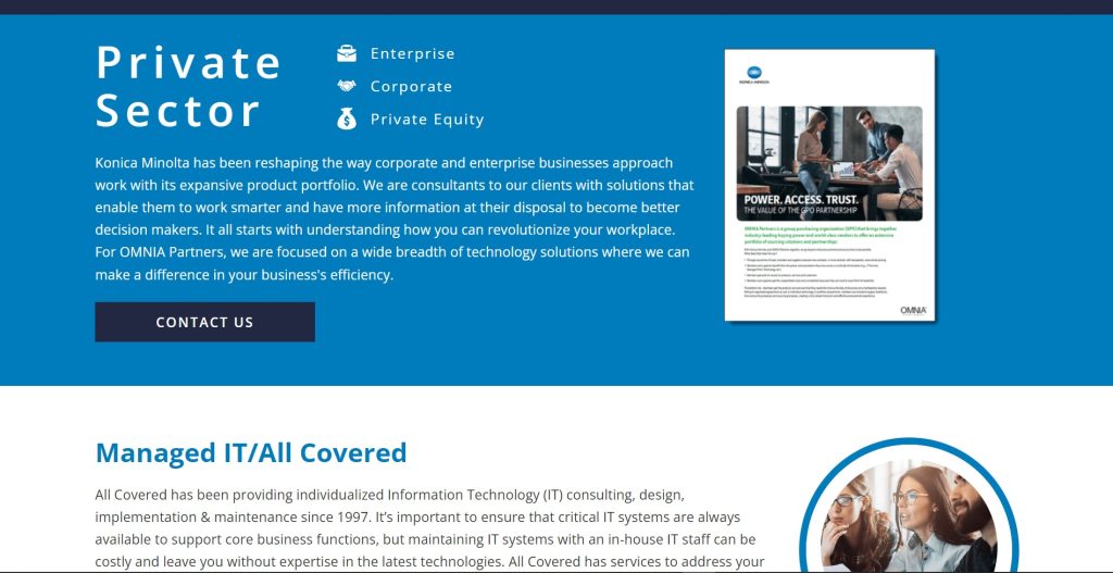 Konica Managed Print Services (MPS)