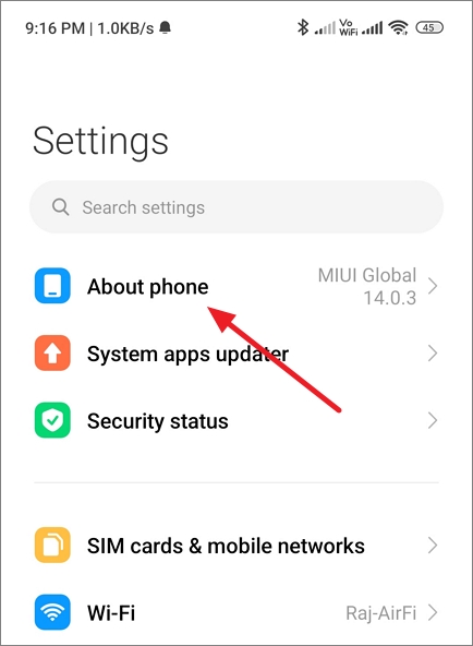 About phone