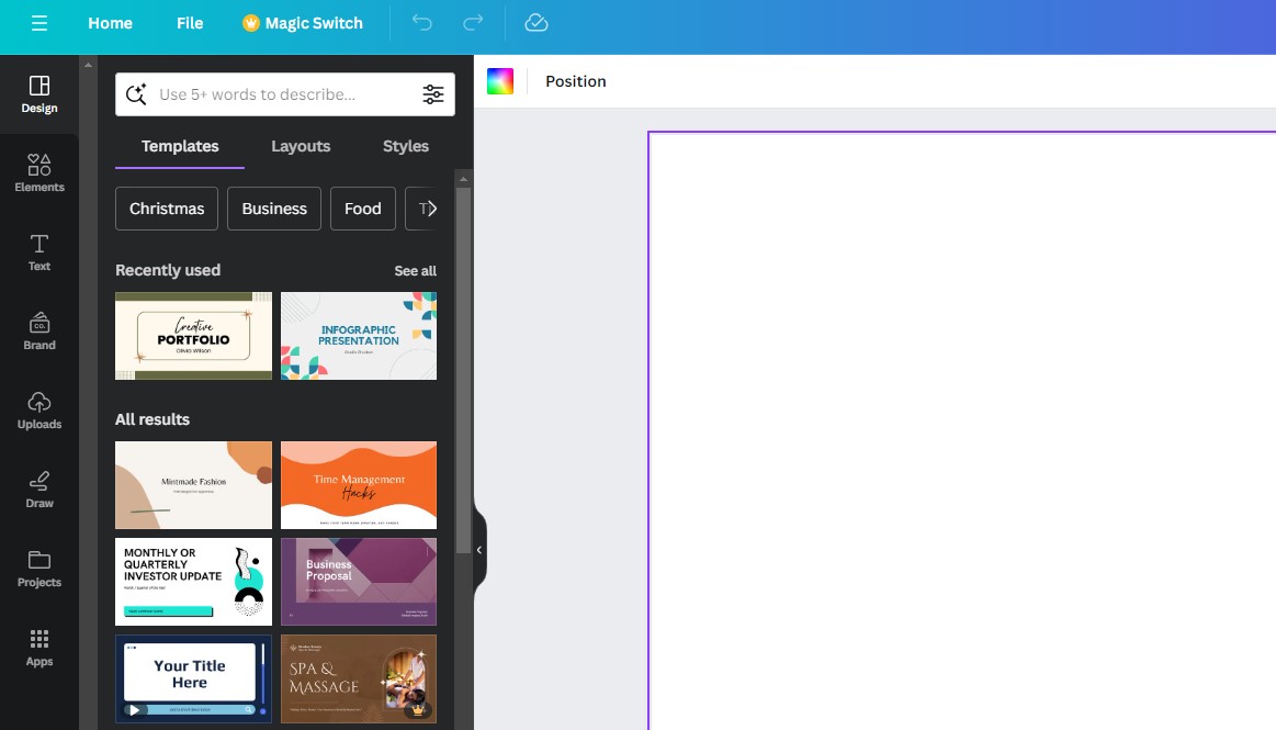 Canva free templates