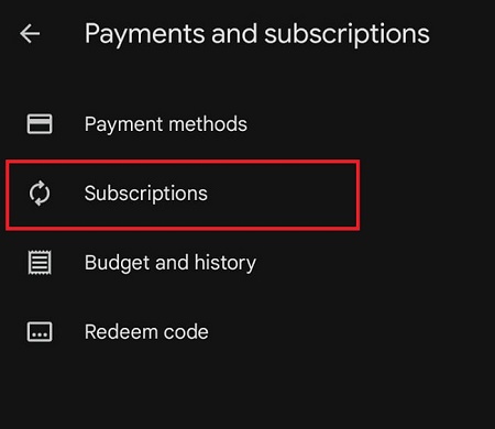Subscriptions