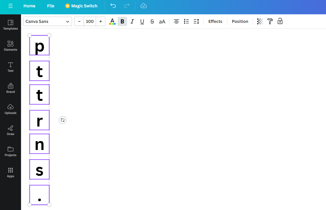 Add full text to the design