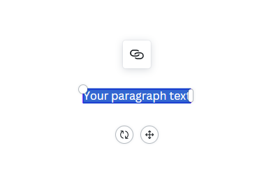 Added Text Block