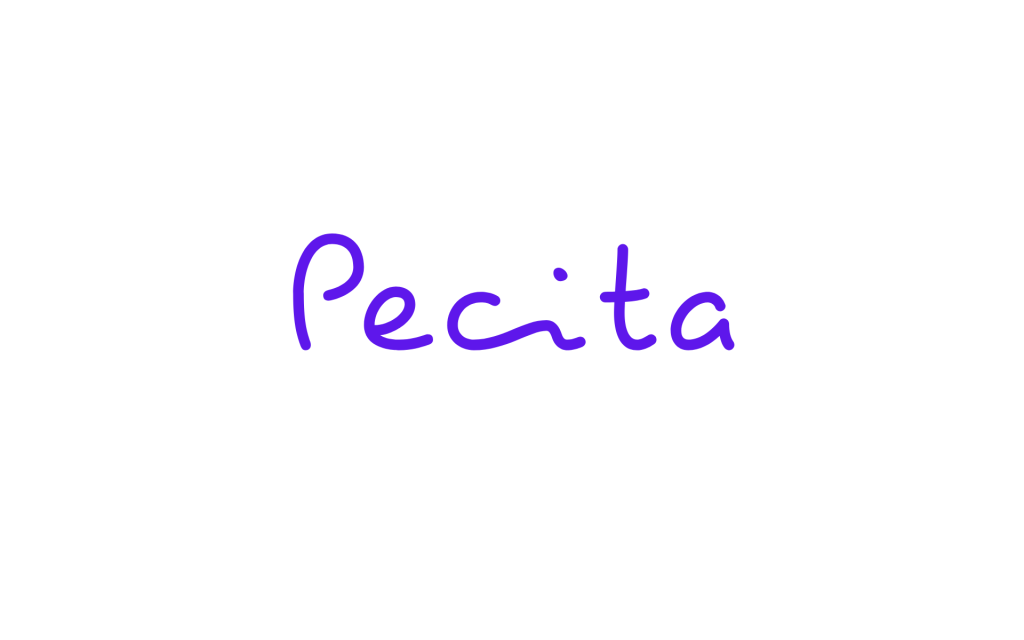 Pecita purple font best handwritten fonts in canva