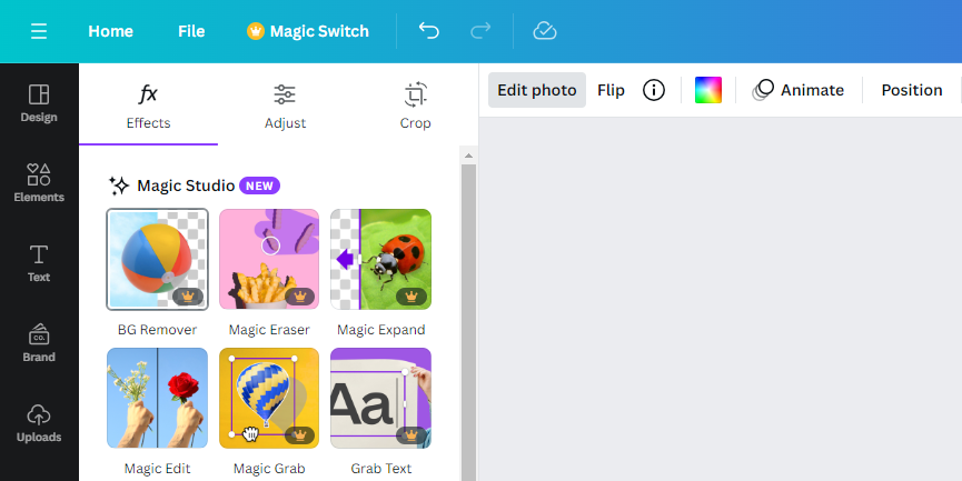 BG remover tool