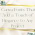 15 Enchanting Witchy Fonts on Canva for Your Magical Designs