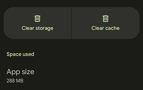 Clear Cache