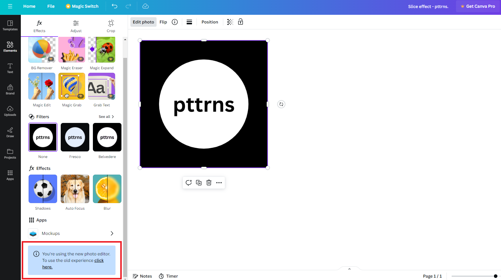 click here text