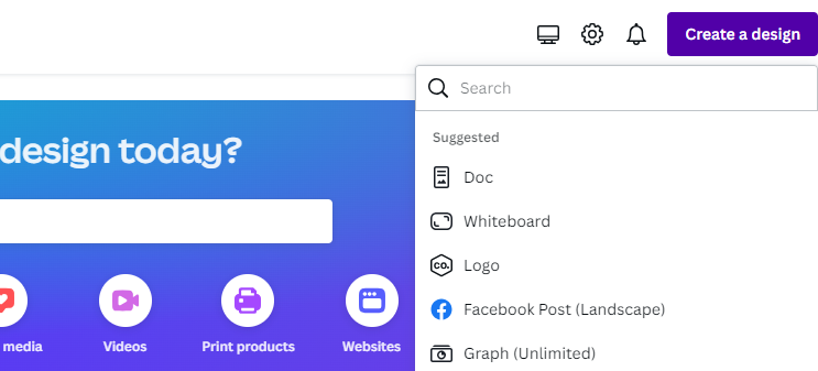 Create a design