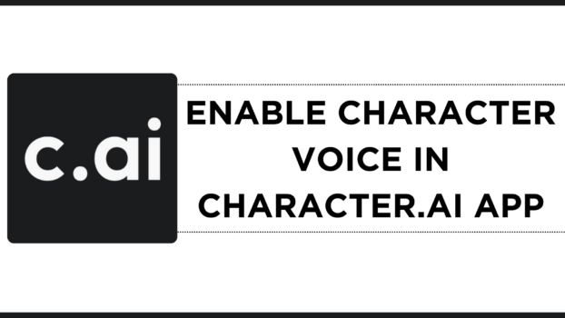 Enable Character Voice in Character AI App