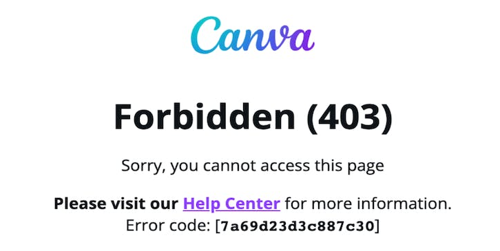 Error 403