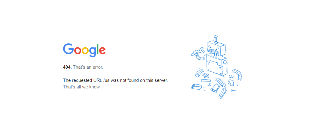 Error 404