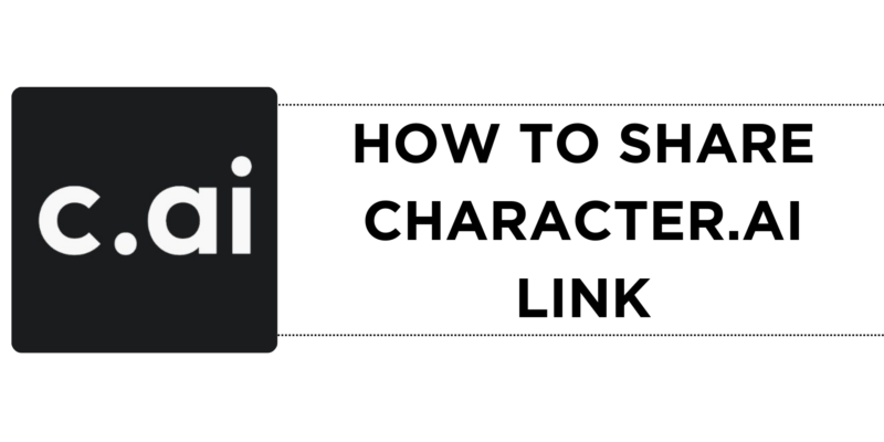 How To Share Character.AI Link