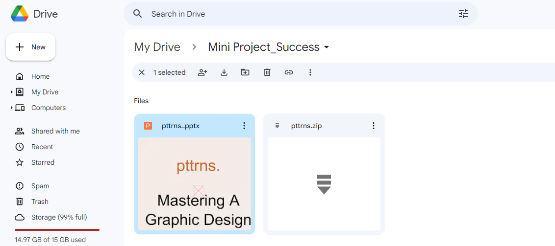 Open PPTX on Google Drive
