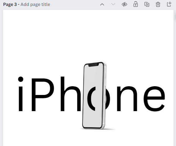 Result after wrapping text on image