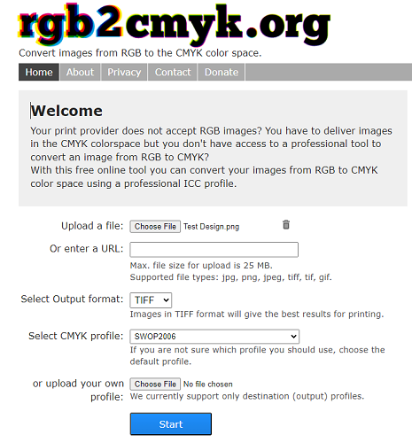 rgb2cmyk