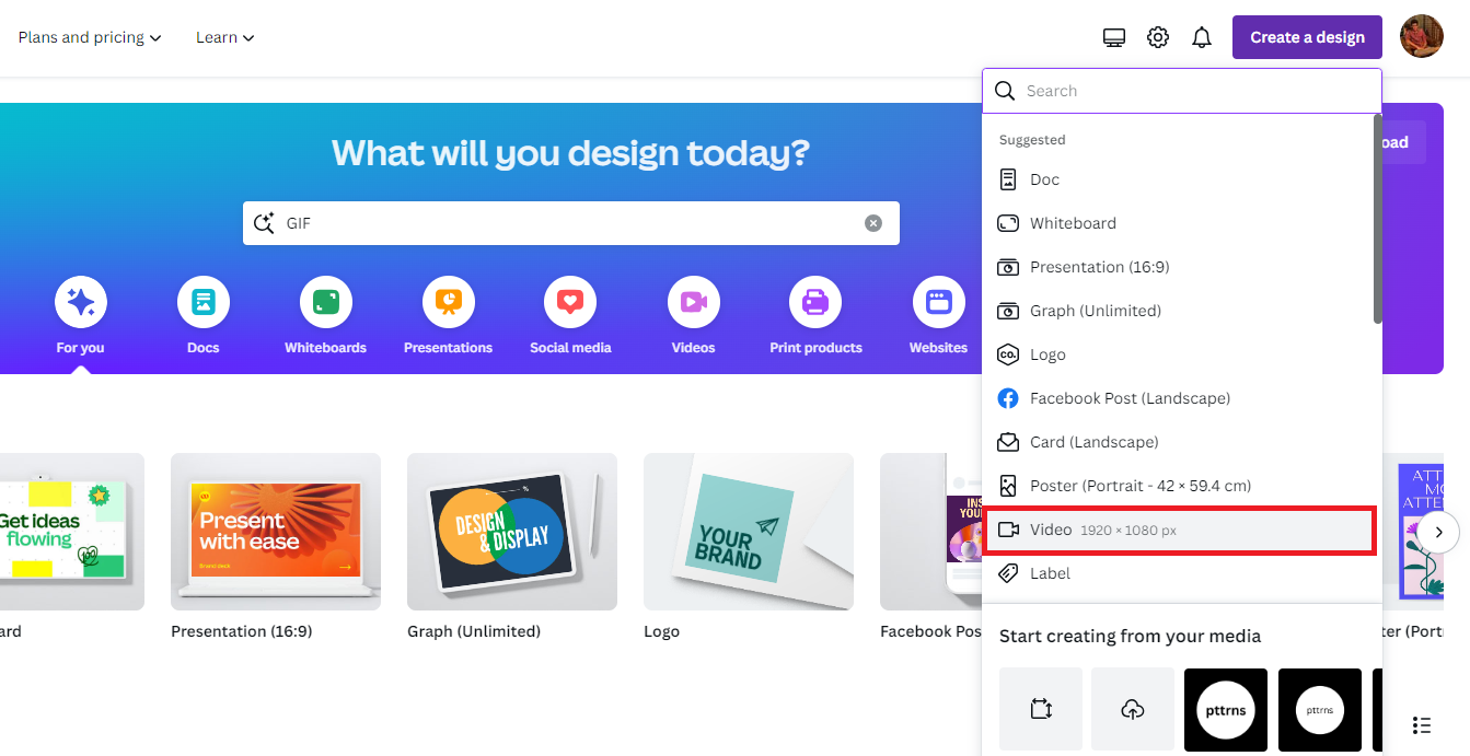 Select Video
