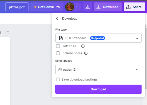 Set File type