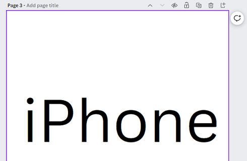 Text added