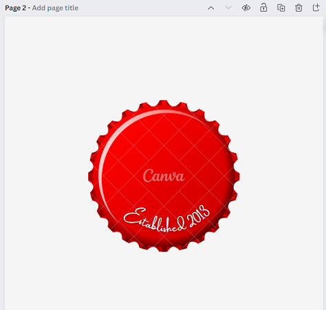 Result - Text wrapped - circle