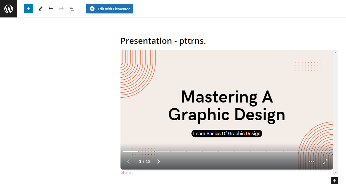 WordPress Preview